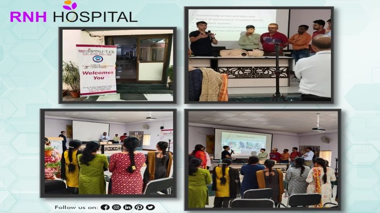 Programme on CPR arranged by RNH HOSPITAL PRIVATE LIMITED, DHANTOLI, NAGPUR at FCI office, Nagpur
